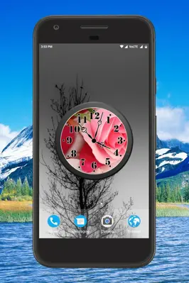 Beautiful Clock Live Wallpaper android App screenshot 3